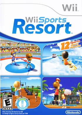 Wii Sports Resort box cover front